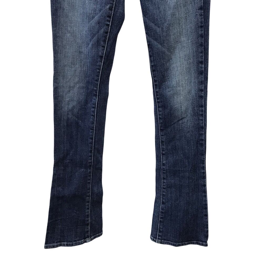 American Eagle Outfitters Jeans Womens 2 Skinny Kick Stretch Bootcut Denim Blue - Picture 3 of 11